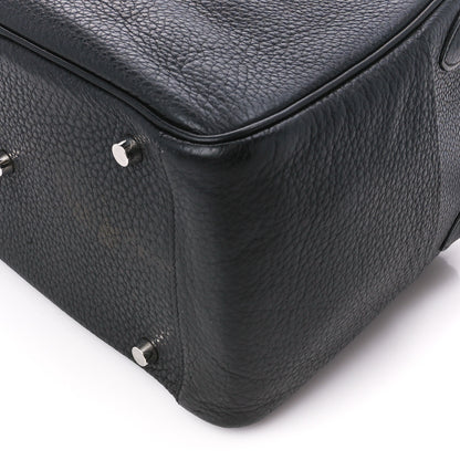 Hermes Taurillon Clemence Lindy 30 Black 10 of 13