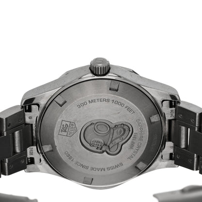 Tag Heuer Stainless Steel Mother of Pearl 32mm Aquaracer Lady Quartz Watch WAF1311 4 of 4