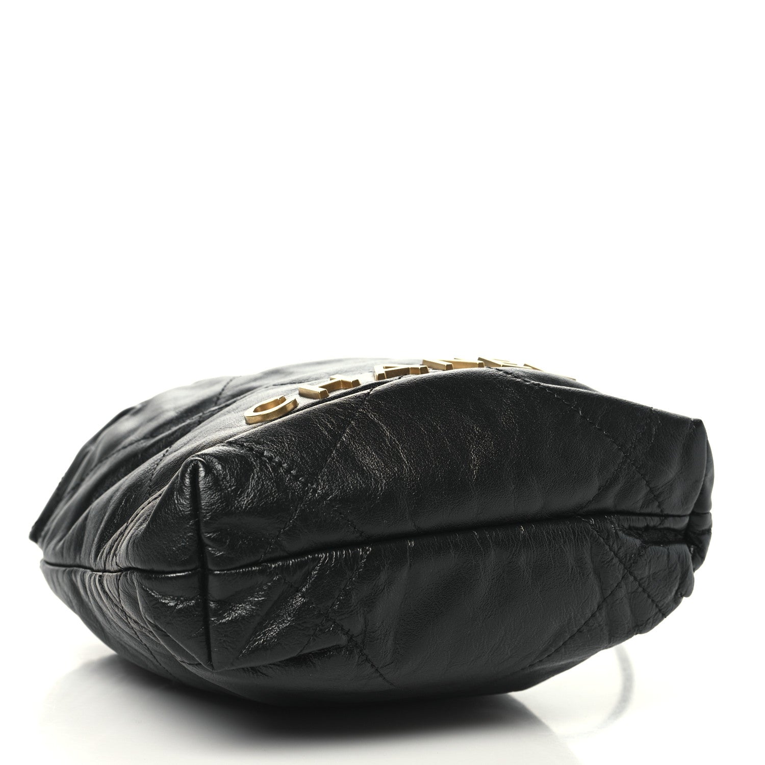 Chanel Shiny Calfskin Quilted Mini Chanel 22 Black 4 of 10