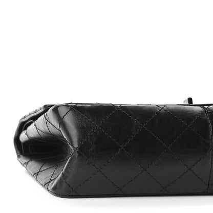 Chanel Aged Calfskin Quilted 2.55 Reissue 226 Flap So Black 8 of 9