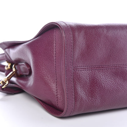 Burberry Grainy Calfskin Pilgrim Satchel 10 of 11