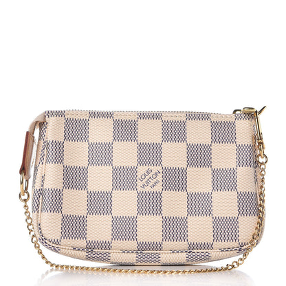 Louis Vuitton Damier Azur Mini Pochette Accessories 1 of 7