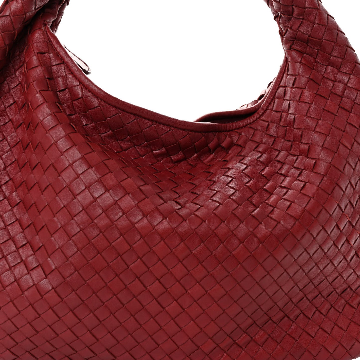 Nappa Intrecciato Medium Veneta Hobo Eclipse