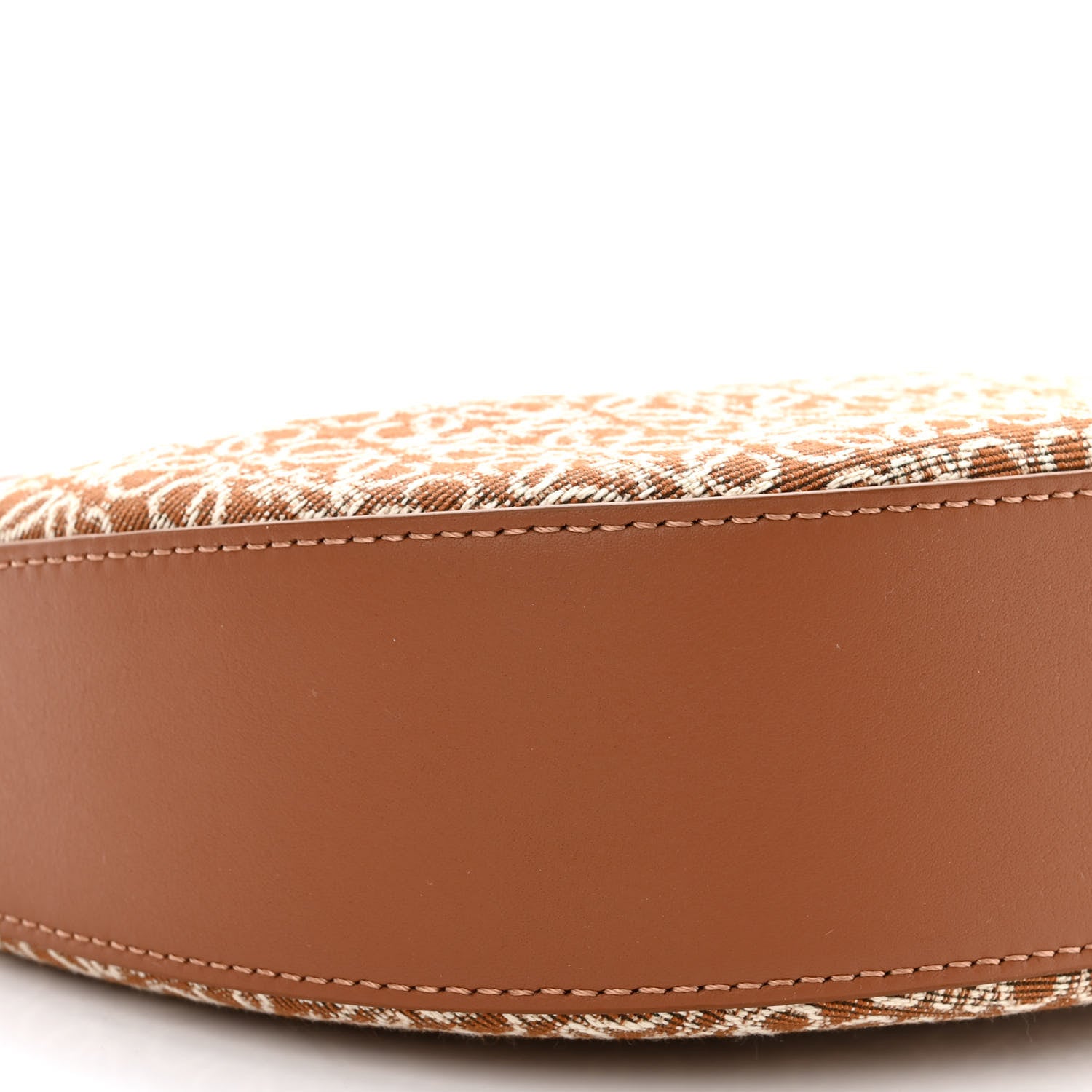 Loewe Jacquard Anagram Calfskin Small Luna Bag Tan Pecan 9 of 11