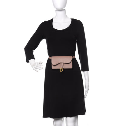 Christian Dior Grained Calfskin Saddle Clutch Fard 2 of 10