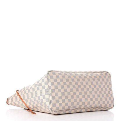 Louis Vuitton Damier Azur Neo Neverfull GM Rose Ballerine 5 of 17