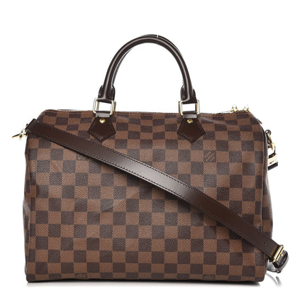 Louis Vuitton Damier Ebene Speedy Bandouliere 30 1 of 14