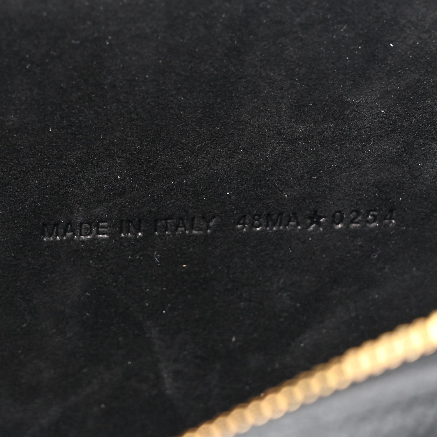 Christian Dior Grained Calfskin Caro Double Pouch Black 7 of 11