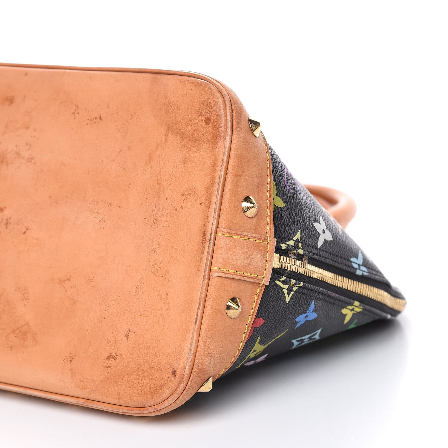 Louis Vuitton Monogram Multicolor Alma Black 9 of 16