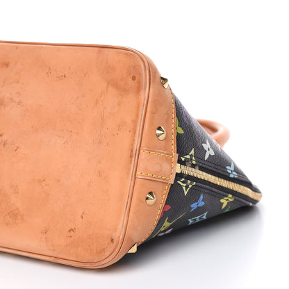 Louis Vuitton Monogram Multicolor Alma Black 9 of 16