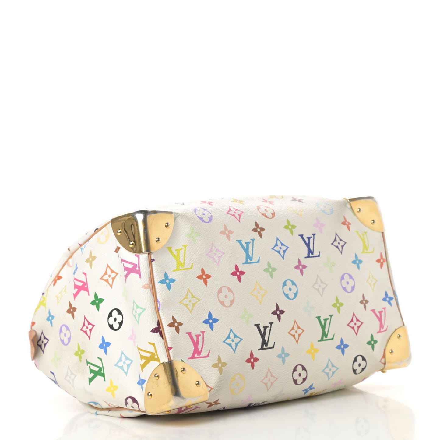 Monogram Multicolor Speedy 30 White