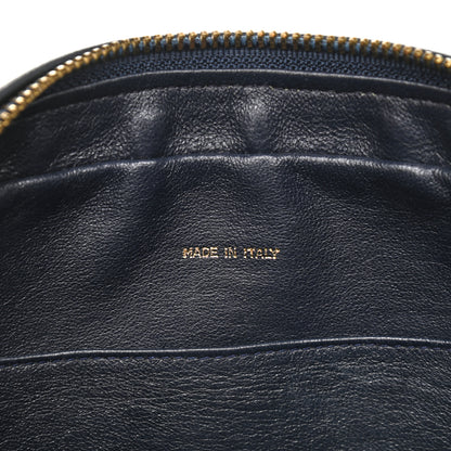 Chanel Lambskin Quilted CC Tassel Camera Case Navy 7 of 16