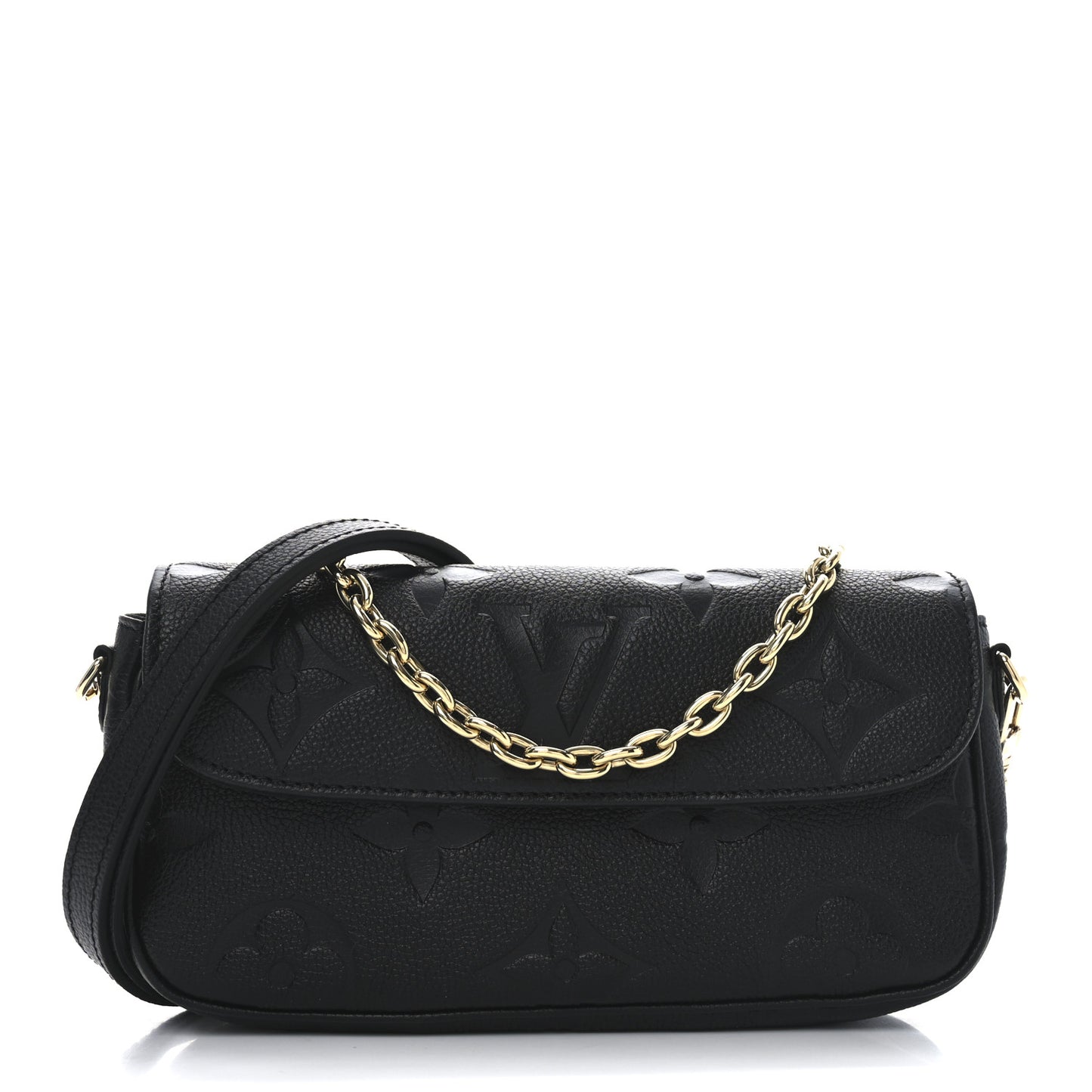 Empreinte Monogram Giant Ivy Wallet On Chain Black