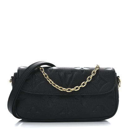 Louis Vuitton Empreinte Monogram Giant Ivy Wallet On Chain Black 1 of 9