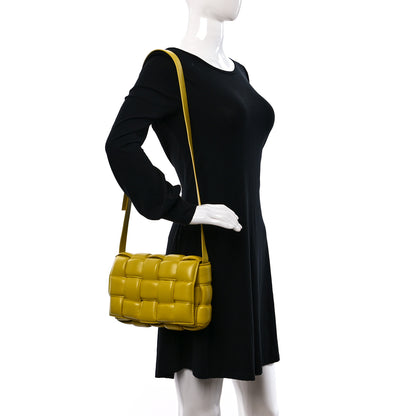 Bottega Veneta Nappa Maxi Intreccio Padded Cassette Crossbody Bag Buttercup 2 of 9