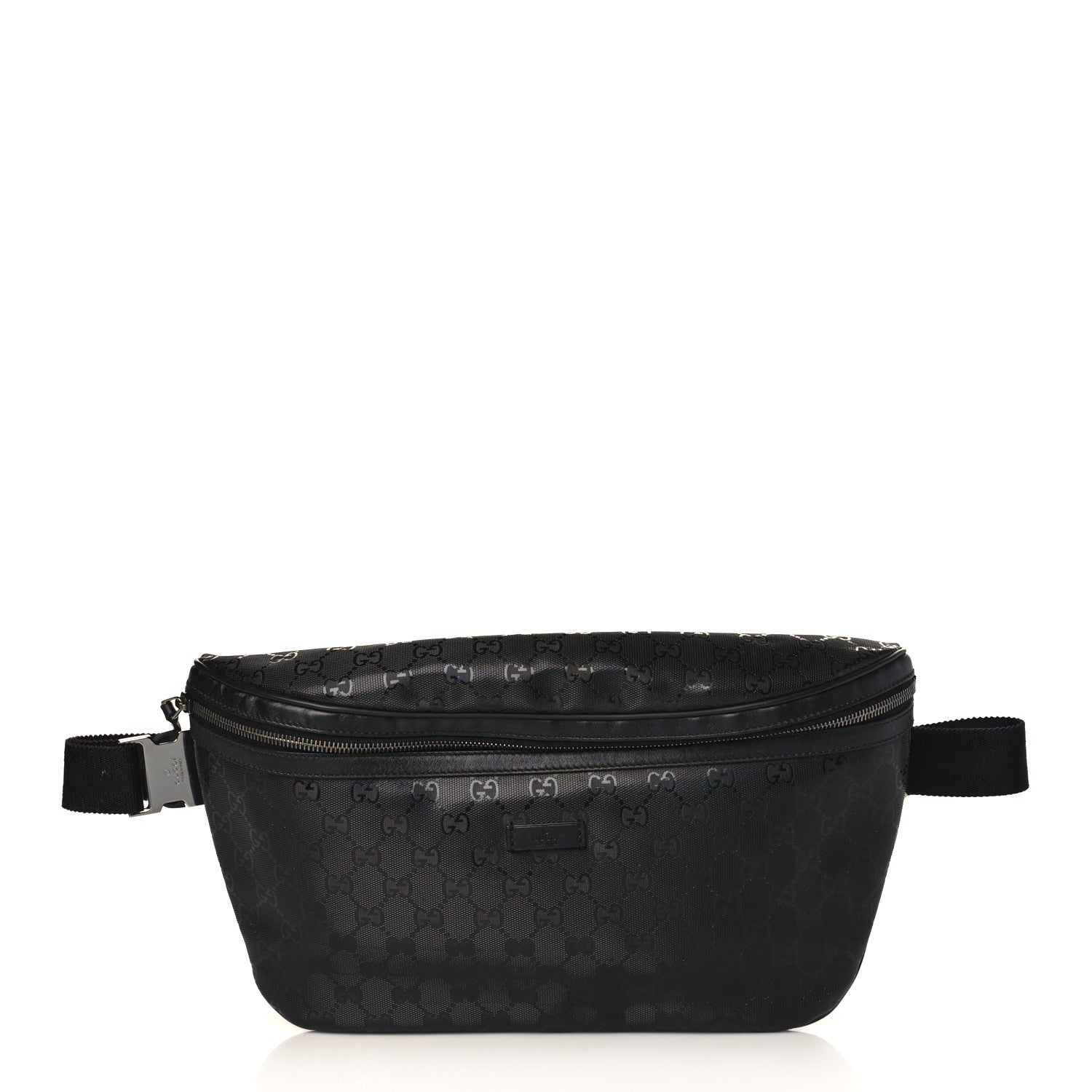 Gucci Imprime Monogram Belt Bag Black 1 of 9