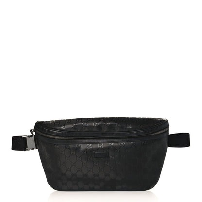 Gucci Imprime Monogram Belt Bag Black 1 of 9