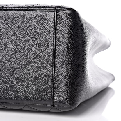 Chanel Caviar Quilted Grand Shopping Tote GST Black 10 of 11