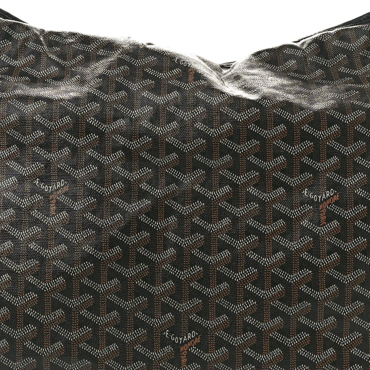 Goyard Goyardine Fidji Zip Hobo Black 8 of 10