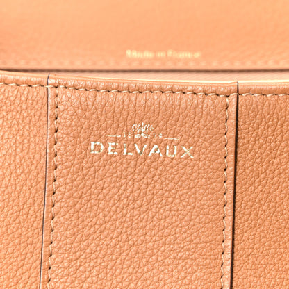 Delvaux Calfskin Mini Brillant East West Satchel Natural 7 of 11