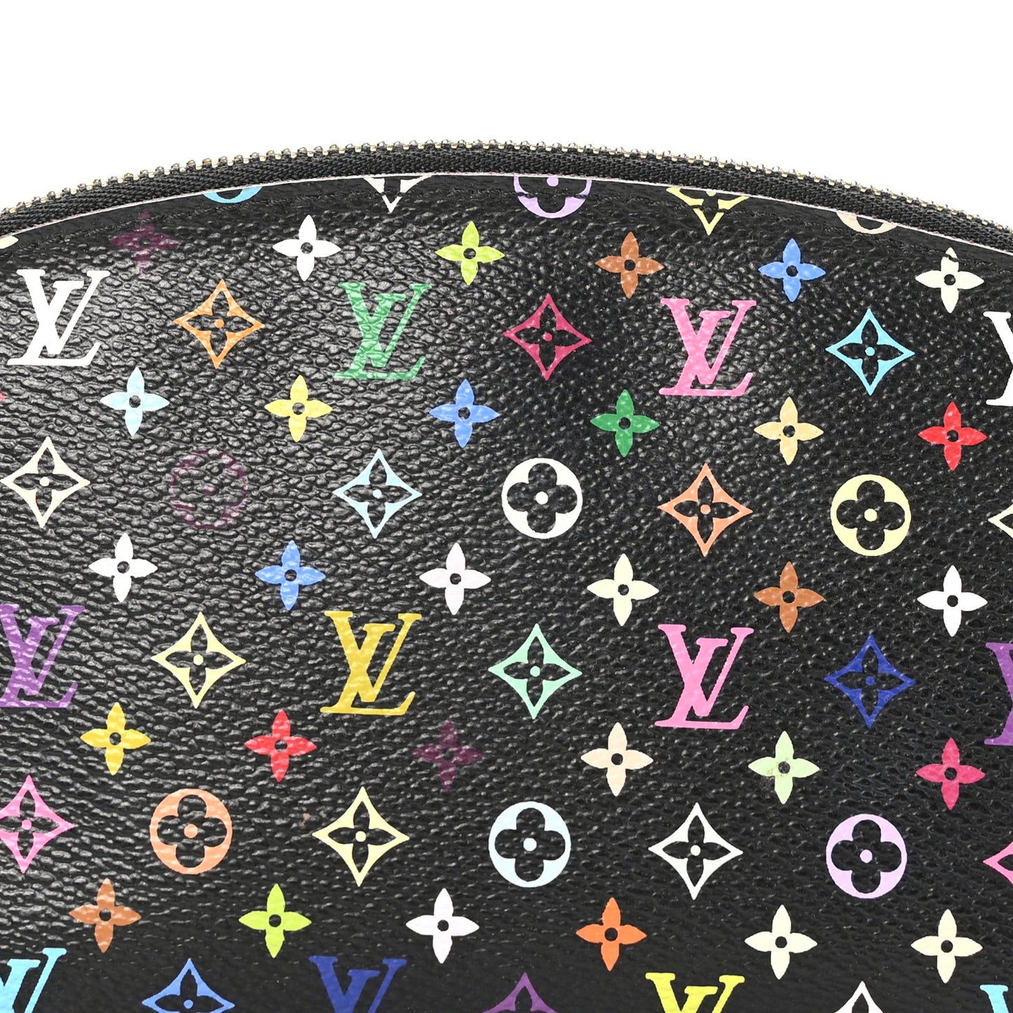 Monogram Multicolor Cosmetic Pouch Black Grenade