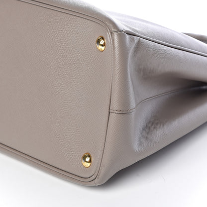 Prada Saffiano Large Galleria Double Zip Tote Argilla 9 of 13