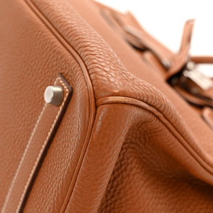 Hermes Fjord Birkin 35 Gold 18 of 19