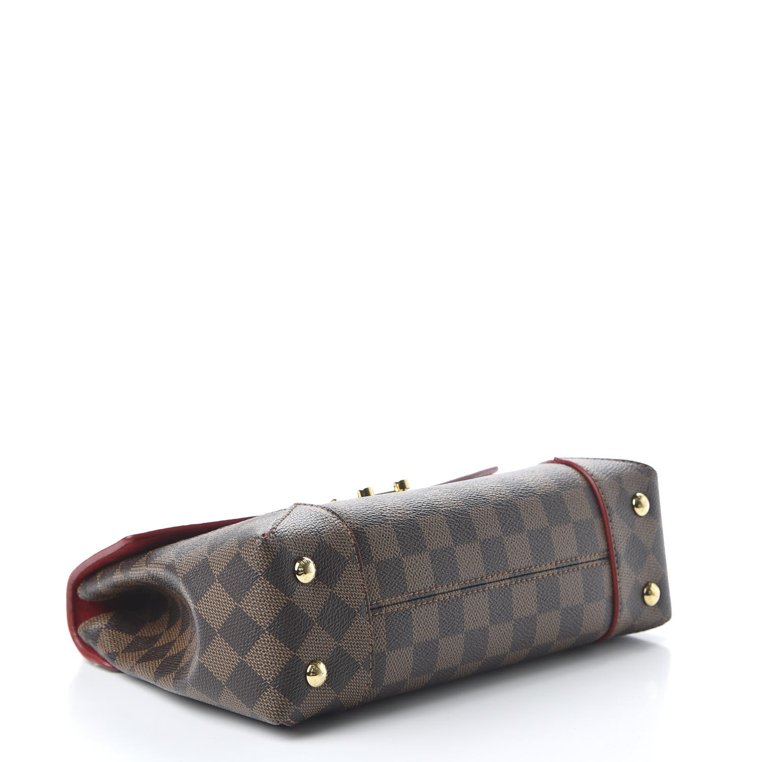Louis Vuitton Damier Ebene Caissa Clutch Cherry 4 of 9