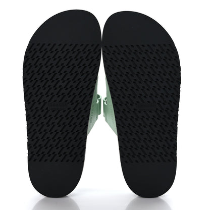 Hermes Epsom Womens Chypre Sandals 39.5 Vert Jade 5 of 9