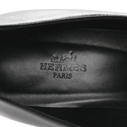 Hermes Calfskin Kiara 40 Pumps 39 Black 9 of 17