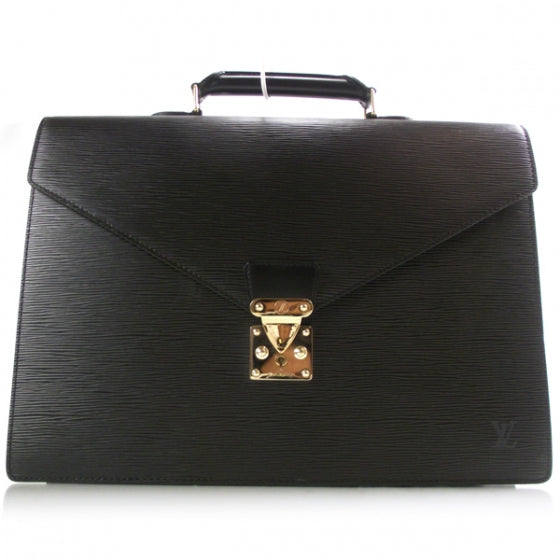 Epi Serviette Ambassadeur Briefcase Noir