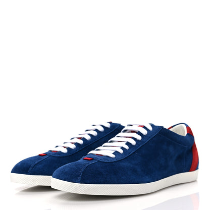 Gucci Suede Mens Softy Tek Sneakers 8 Blue 3 of 8