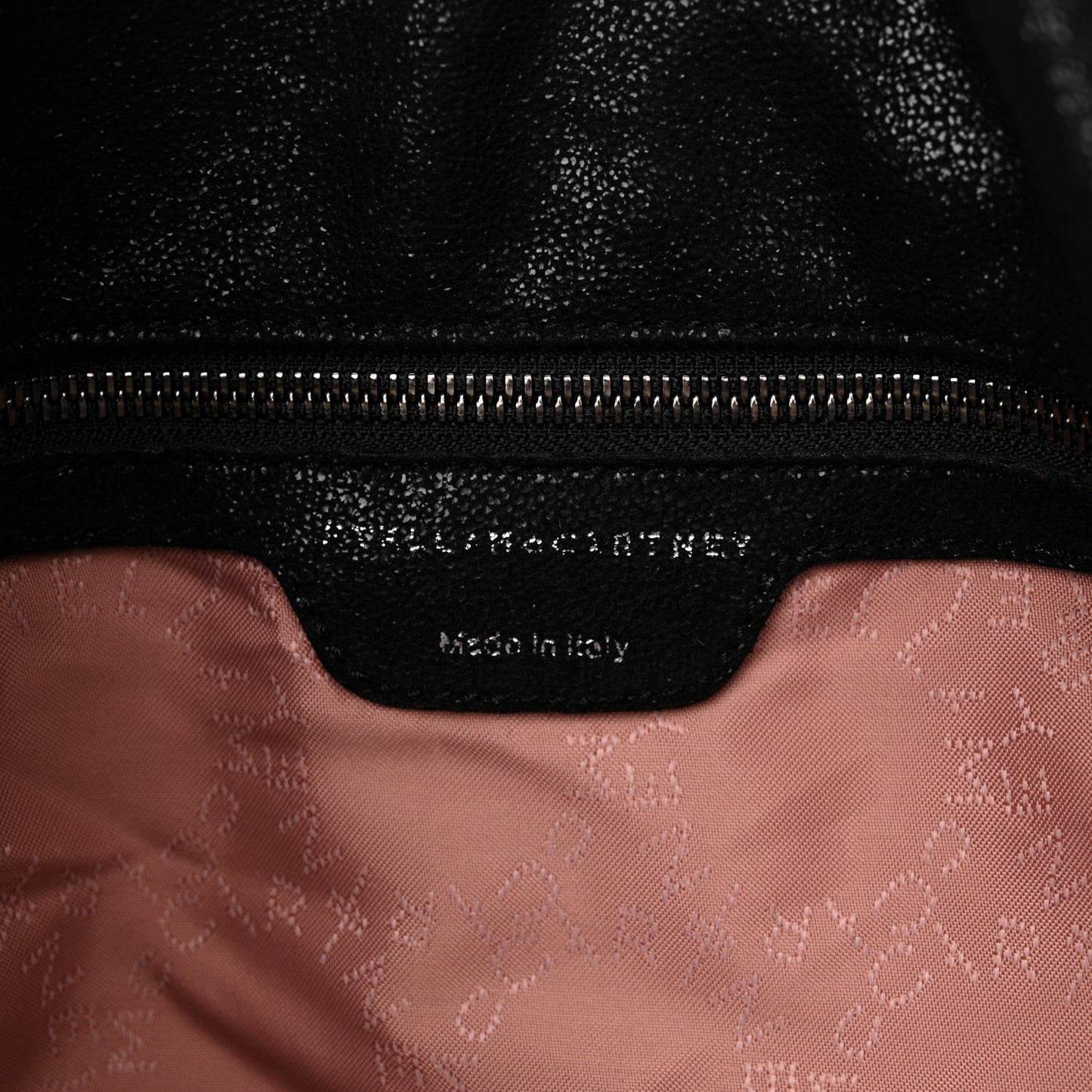 Shaggy Deer Falabella Fold Over Tote Black