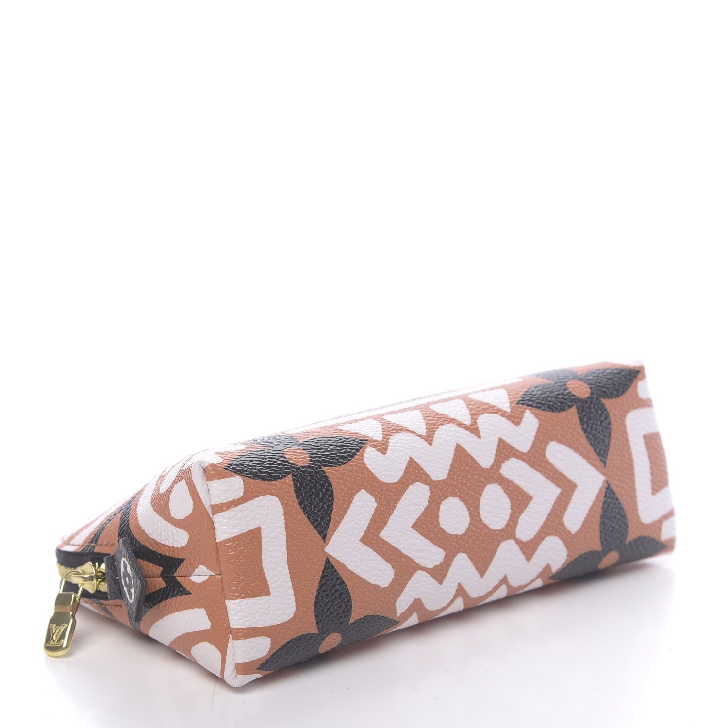 Louis Vuitton Monogram Giant Crafty Cosmetic Pouch Crème Caramel 4 of 7