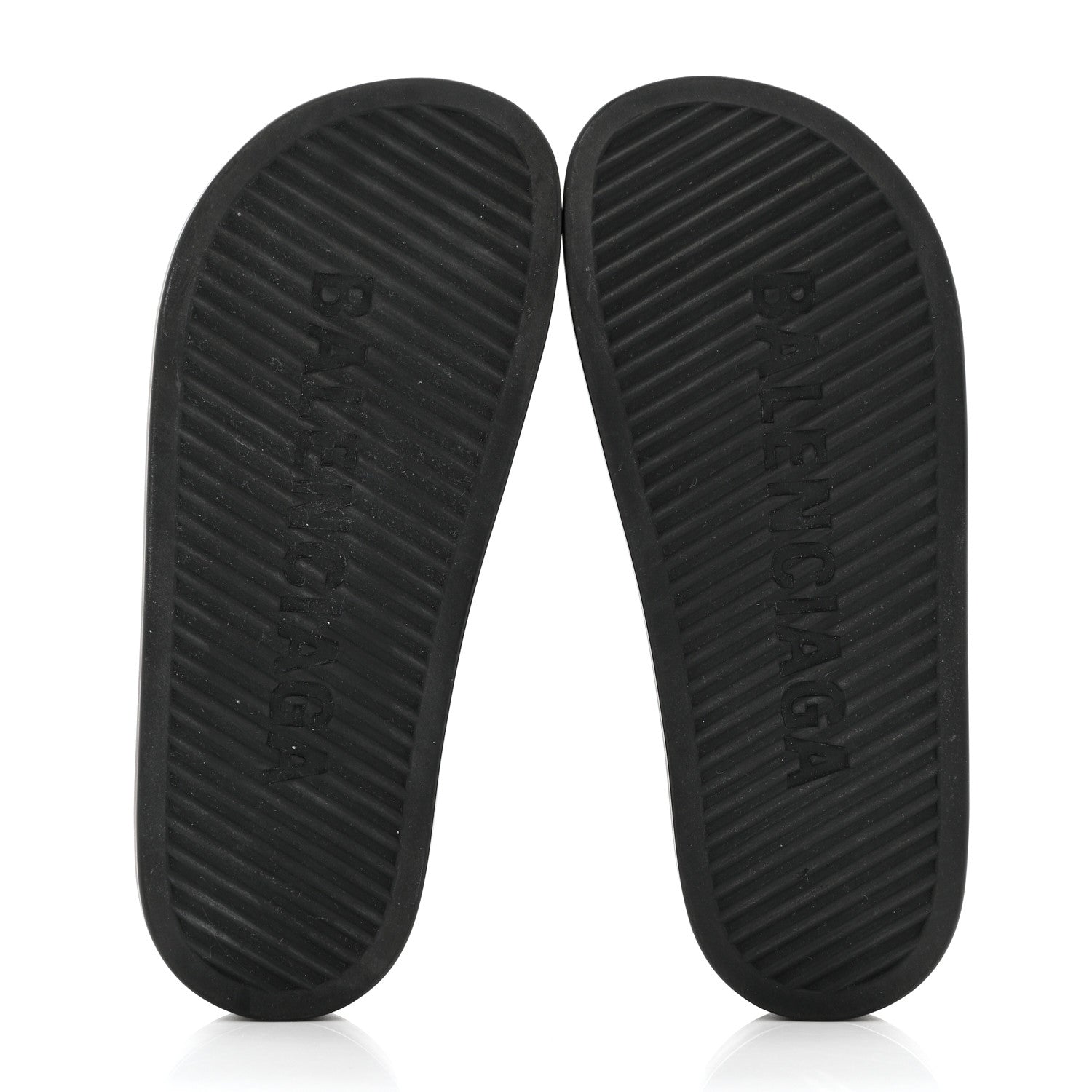 Balenciaga Rubber Chunky Platform Slide Sandals 38 Black 5 of 9