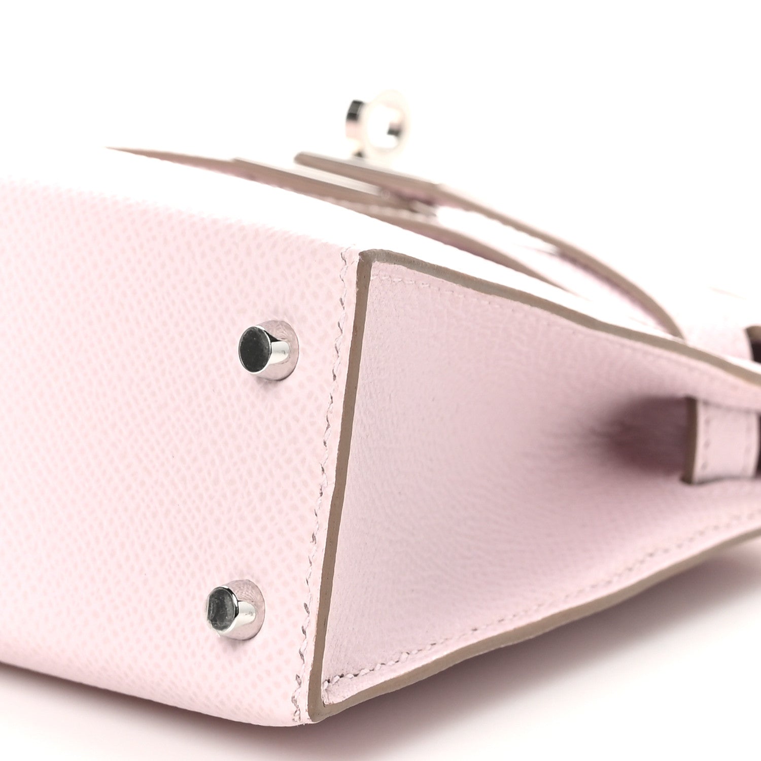 Hermes Epsom Mini Kelly Sellier 20 Mauve Pale 11 of 12