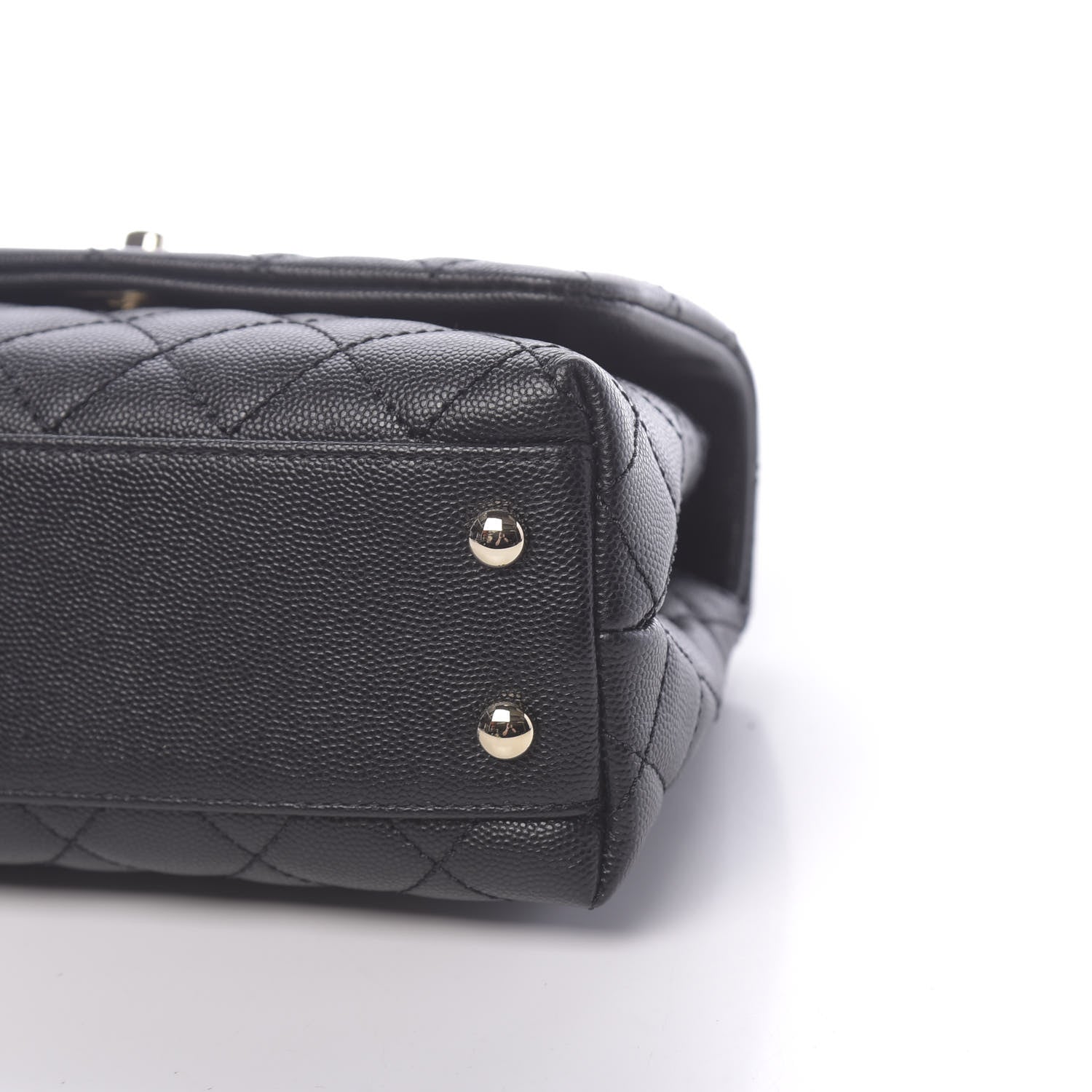 Chanel Caviar Quilted Mini Coco Handle Flap Black 10 of 11