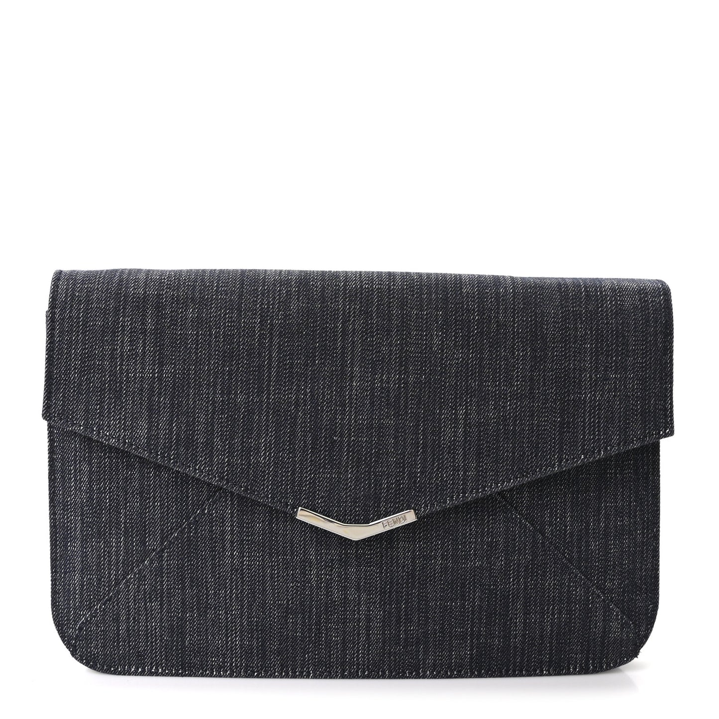 Denim 2Jours Clutch Blue Black