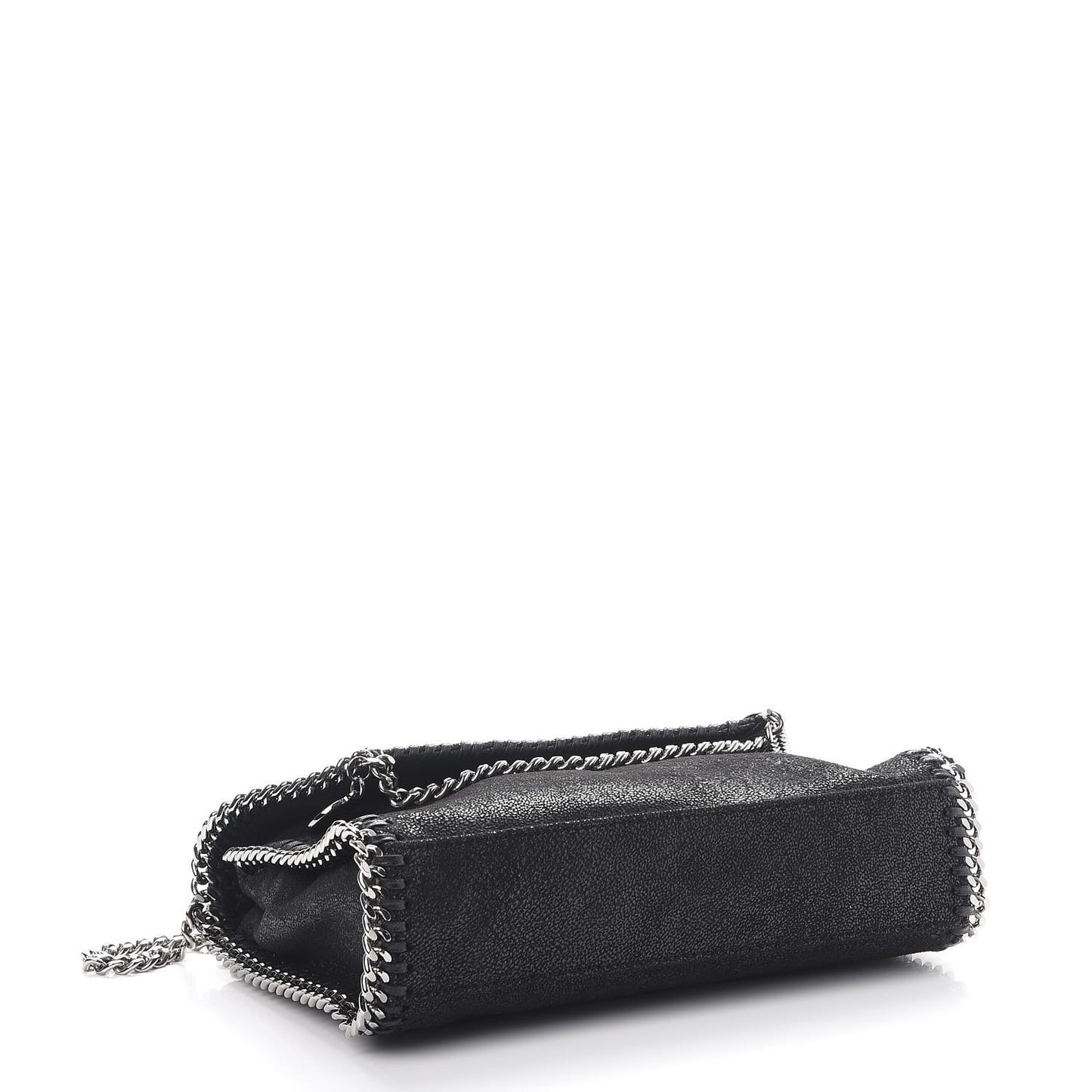 Shaggy Deer Mini Falabella Shoulder Bag Black