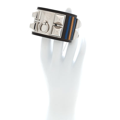 Hermes Barenia Rocabar Collier de Chien CDC Bracelet T2 Ebene 2 of 5