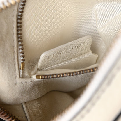 Christian Dior Grained Calfskin J'Adior Camera Case Clutch With Chain White 7 of 12