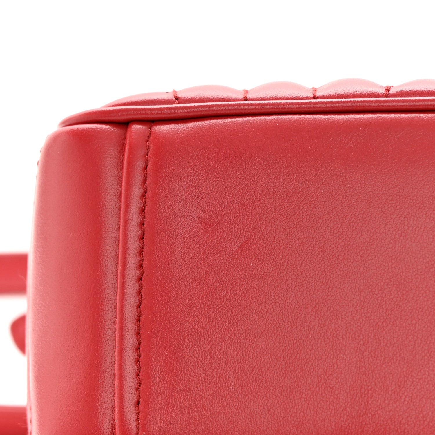Prada Soft Calfskin Diagramme Camera Bag Rosso 12 of 12