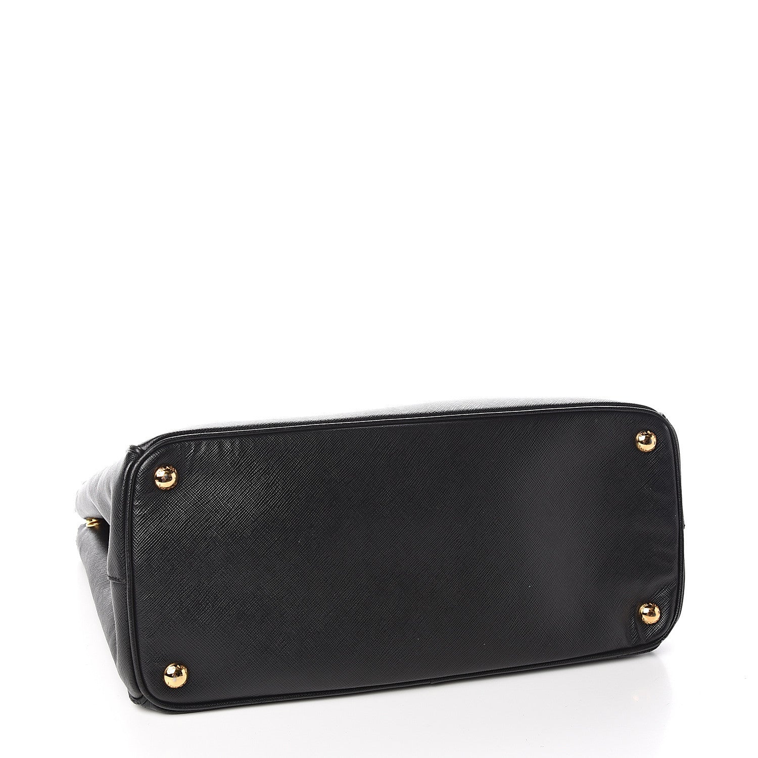 Prada Saffiano Medium Galleria Double Zip Tote Black 3 of 9
