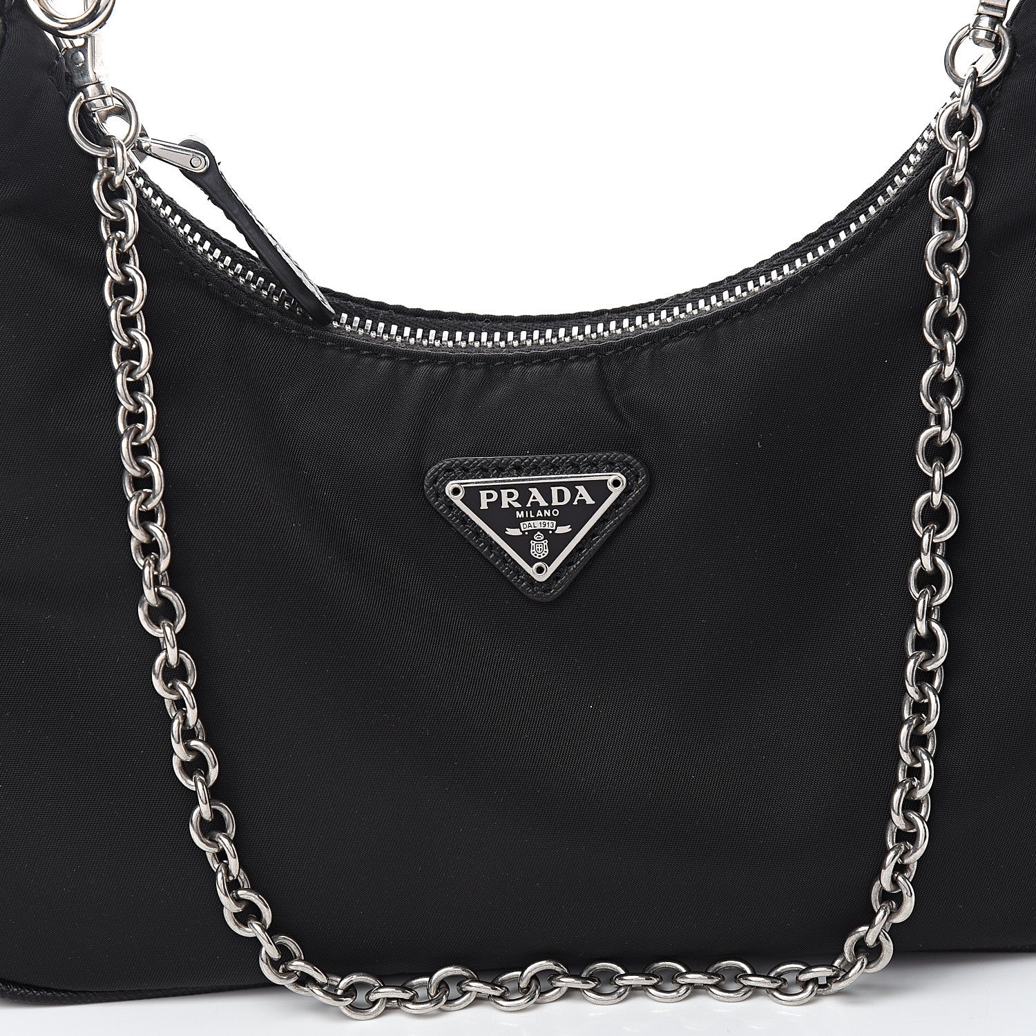 Prada Nylon Re-Edition 2005 Shoulder Bag Black 9 of 9