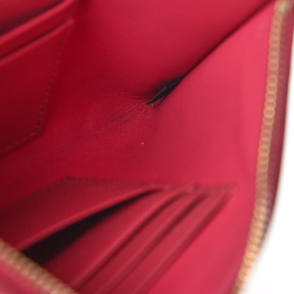 Prada Saffiano Flat Zip Wristlet Peonia 7 of 13