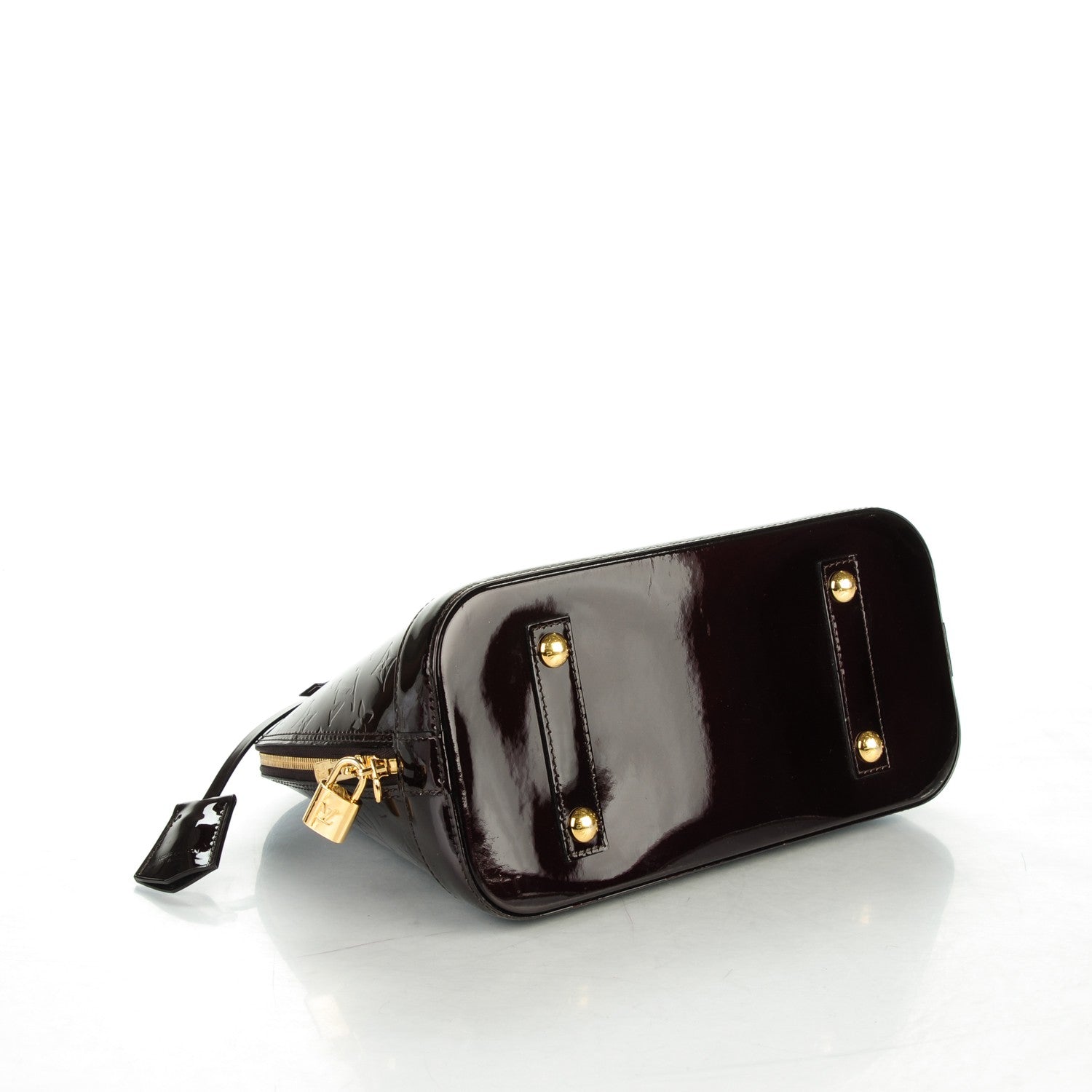 Louis Vuitton Vernis Alma PM Amarante 4 of 8