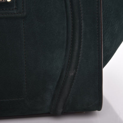 Celine Nubuck Medium Phantom Luggage Forest 10 of 14