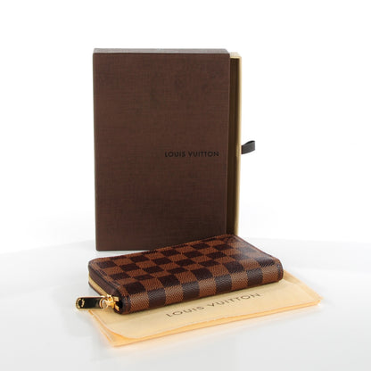 Louis Vuitton Damier Ebene Zippy Compact Wallet 4 of 7