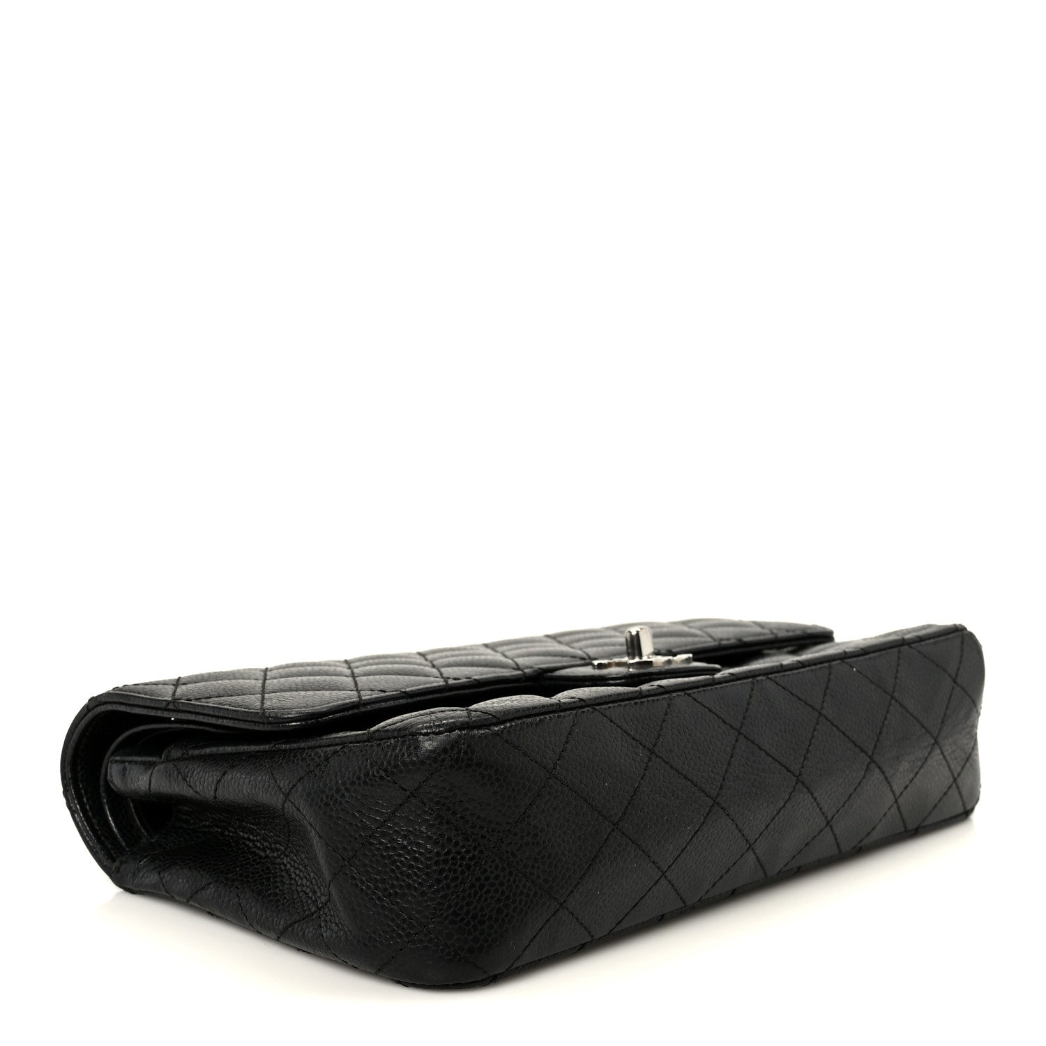Chanel Caviar Quilted Medium Double Flap Black 4 of 13