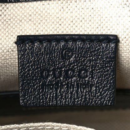 Gucci Monogram Multicolor Matelasse Diagonal Mini GG Marmont Top Handle Shoulder Bag Red Blue 5 of 9